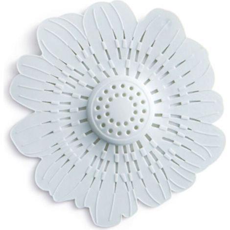 Filtre anti-cheveux pour évier de cuisine, baignoire et douche, pour éviter les bouchons. Filtre à cheveux pour évier de salle de bain, bleu (1/5)