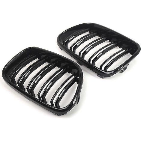 Calandre sport à double lamelles pour pare-chocs avant BMW X3 F25 (2010-2013) - Références : 51117237422 et 51117237421 RK (1/5)