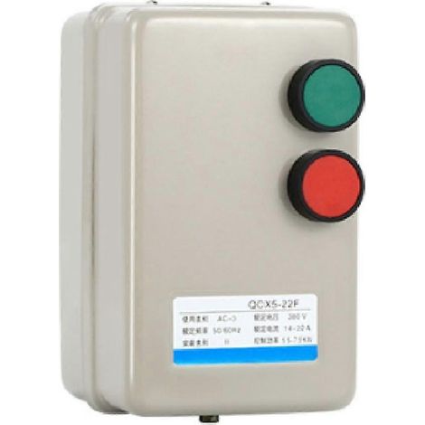 Démarreur magnétique pour moteur électrique série QCX5 330 V 2,2 kW avec protection contre les surcharges et les pertes de phase (1/5)