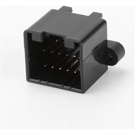 174973-2, DJ7121-1.2-10A Rechtwinkliger Stiftanschluss für elektronische Leiterplatten, wasserdichter Kfz-Steckverbinder (1/4)