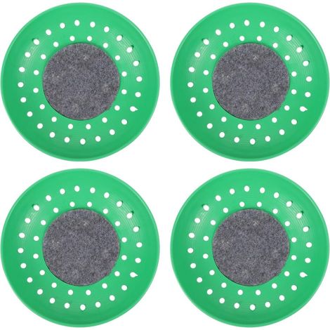 Lot de 4 nichoirs en argile respirant durable avec tapis antidérapant pour élevage de pigeons et (1/5)