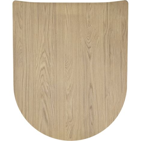 Abattant Wood Slim déclipsable WC "Chêne clair" à descente manuelle - Olfa (1/2)