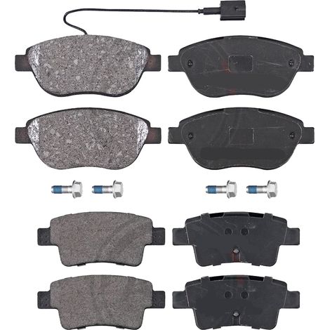 KIT PASTIGLIE FRENO ANTERIORI E POSTERIORI compatibile con FIAT MAREA (185) / PASTIGLIE FRENANTI AUTO OEM FDB1052 FDB1299 FDB1040 FDB1040B,FDB1113 / SOSTITUZIONE DIRETTA / BASSA POLVERE / SILENZIOSO