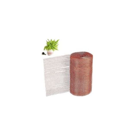 6 Meter Kupferdrahtgeflecht – Schnecken-, Nacktschnecken- und Nagernetz – 12,7 cm breit – Umweltfreundliche Alternative – Gestrickt – 12 (1/5)