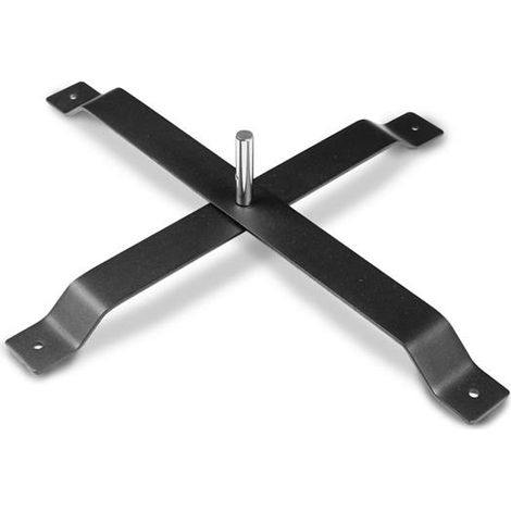 Croix plate pour drapeaux publicitaires (1/2)