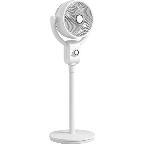 Oscillating White Pedestal Fan for Efficient Air Circulation and Cooling Solutions