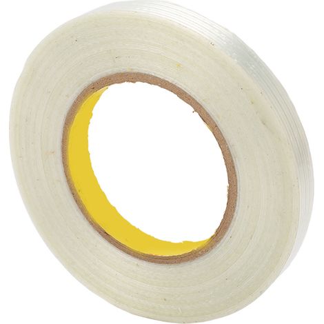 Lot de 5 bandes de cerclage en fibre de verre transparente à haute résistance à la traction pour emballage et scellage (1/5)