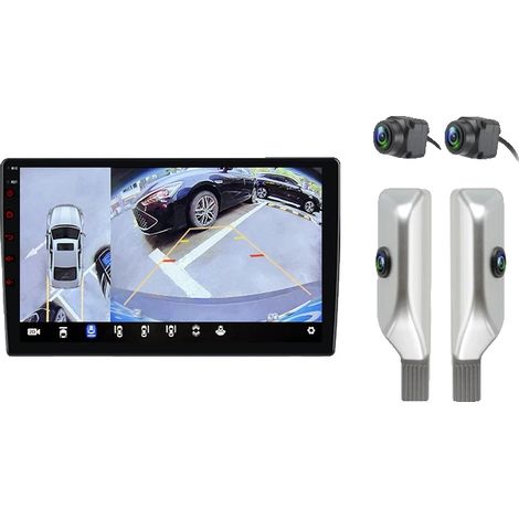 Autoradio, Lecteur Multimédia, Système de Navigation, compatible avec Chevrolet Aveo 2006-2012, V1 Plus (6 Go 128 Go) 360 S (1/2)