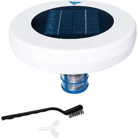 GARRYFIZH Ioniseur de Piscine Solaire – Purificateur à Ions Cuivre/Argent, Sécurité pour Eau de Piscine (1/5)