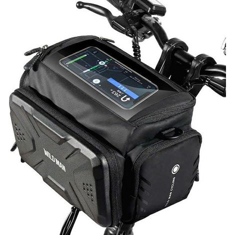 WILDMAN GS6 3L Fahrradrahmentasche, Schwarz (1/5)