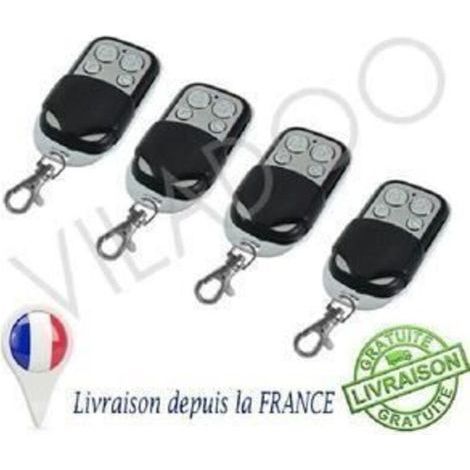 pair 4pcs Télécommande Universelle Portail SECage Alarme à Porte-clé---SEC