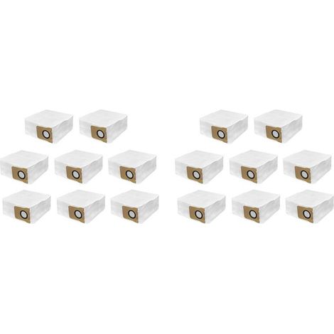 16 PièCes pour X20 Pro/X20 Pro Robot Aspirateur Sac à PoussièRe PièCes de Rechange (1/4)