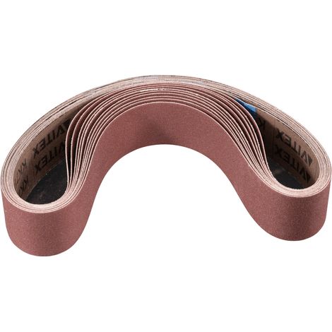 PFERD TOOLS Korund Schleifband BA 40x760 mm A120 für universelle Anwendung mit Rohrbandschleifer 10 Stk