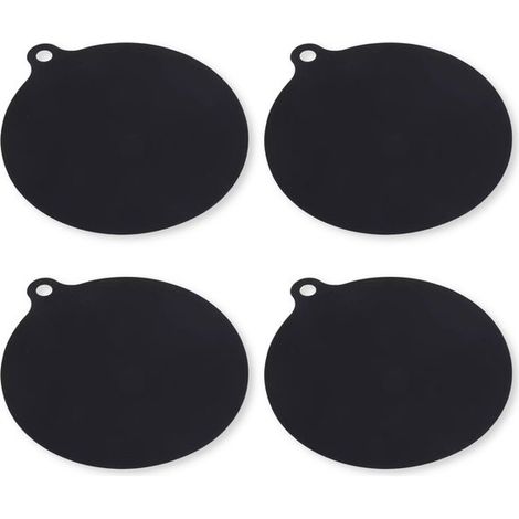Tapis en silicone de qualité platine pour ustensiles de cuisine japonais et coréens, tapis de nettoyage et de protection pour plaques à induction, résistant aux hautes températures, antidérapant et (1/5)