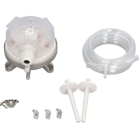 Pressostat de Ventilation de Chauffage, Différence de Pression Mécanique SPDT Avec Outils de Montage LF32-02 20-200PA (1/5)