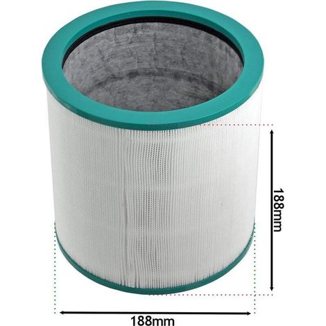 Filtre de rechange compatible Dyson TP00 TP01 TP02 TP03 AM11 Pure Cool Link, accessoire pour purificateur d’air tour (1/3)