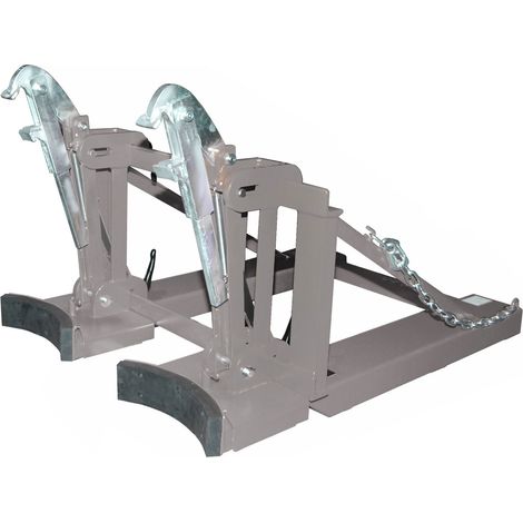 Bauer Fasslifter RS-II/91, lackiert, Mausgrau