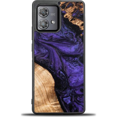 Étui Bewood Unique pour Motorola Edge 40 Neo - Violet (1/2)