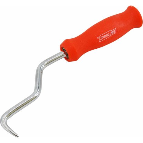 Llave para alambre de acero Awtools, modelo con mango de PVC, ideal para trabajos de construcción, resistente, fácil de usar, alta durabilidad, perfecta para manipulación de alambre.