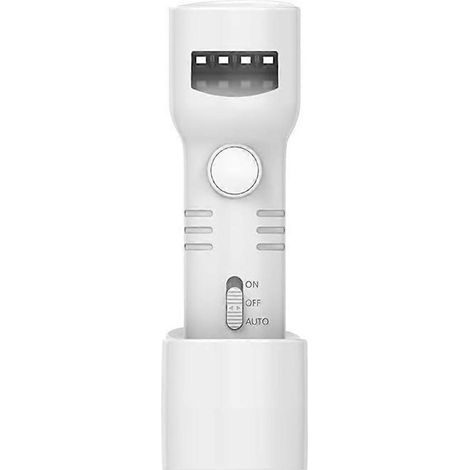 Lampe torche LED à détecteur de présence avec veilleuse intégrée, applique murale LED, veilleuse LED avec prise européenne. (1/5)