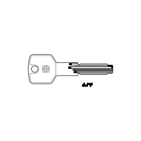 CHIAVI PUNZONATE PER CILINDRI CISA 6 SPINE CS171- - CS171 - 10 pezzi SILCA