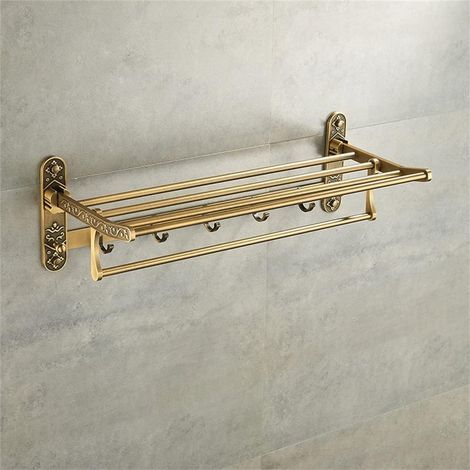 accessories bathroom storage aluminum towel rack bathroom