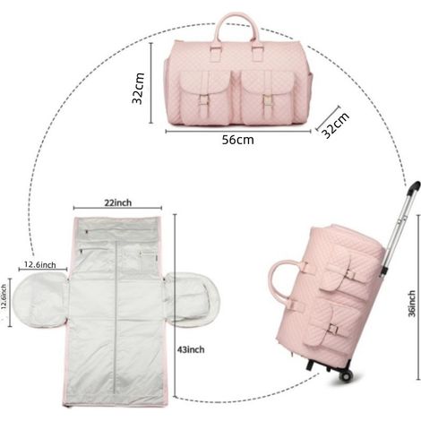 sac pliable sport voyage ble et de voyage pliable pour hommes femmes, idéal la salle sport ou les co (1/5)