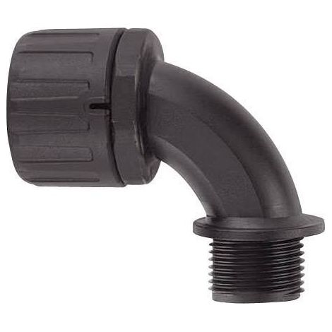 HellermannTyton HG34-90-M32 raccord gaine coudé noir IP66 (1/5)