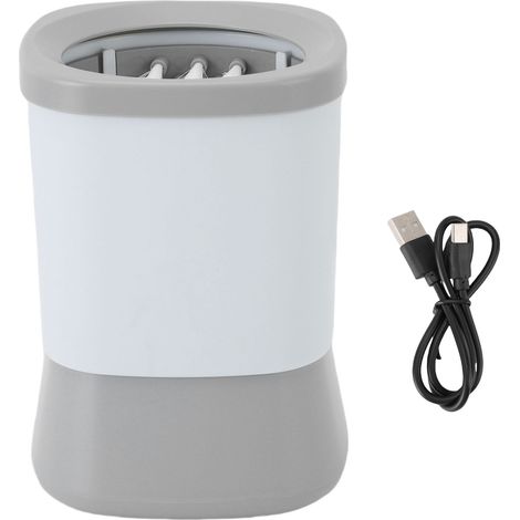 Nettoyeur automatique de pattes de chien, 2 vitesses, Rechargeable par USB, électrique, lave-pieds pour animaux de compagnie, masseur de tasse pour petits et moyens chiens et chats (1/5)