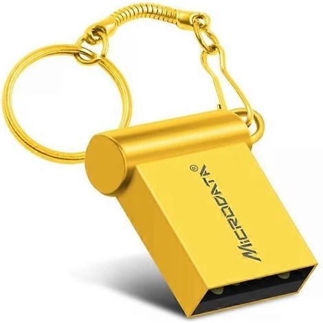 Clé USB 2.0 Mini Clé USB 16 Go - Double usage pour ordinateur et voiture (1/5)