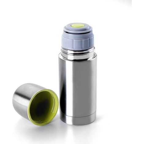 Ibili 753801 bottiglia isotermica argento 125 ml