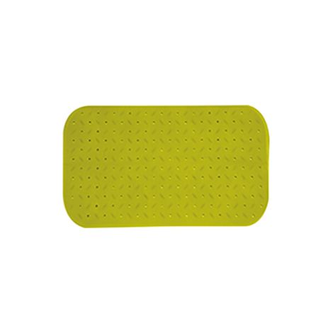 Tapis Fond de baignoire antidérapant Caoutchouc CLASS 36x65cm Pistache MSV