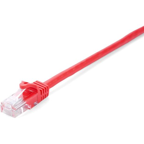 CABLE RJ45 CAT6 UTP ROUGE 2M  100 PERCENT CUIVRE