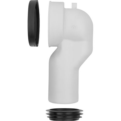 Roca – Coude d'évacuation à double sortie 320x140x140mm – Raccord en PVC pour installations sanitaires – Garantie 2 ans (1/3)
