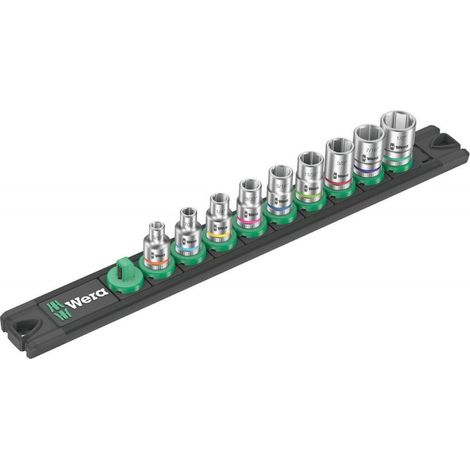 Wera A Imperial Steckschlüsselsatz zöllig 1/4" 9teilig 05005420001 (1/2)