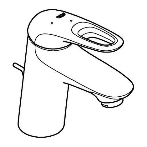 Grohe Eurostyle Einhand-Waschtischbatterie, S-Size, Ausladung (1/5)