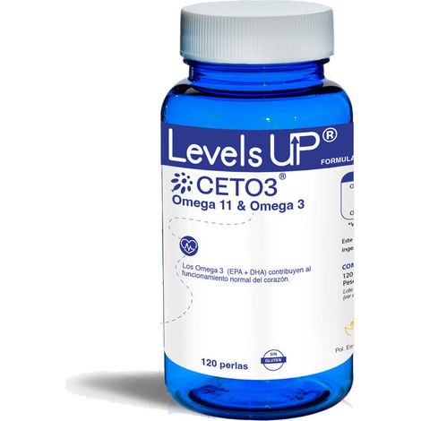 Omega Ceto3 120 perlas Levels Up