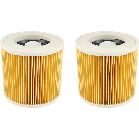 HEPA-Filterkartusche für Kärcher WD2250, WD3.200, MV2, MV3 und WD3 Staubsauger (2er Pack). (1/5)