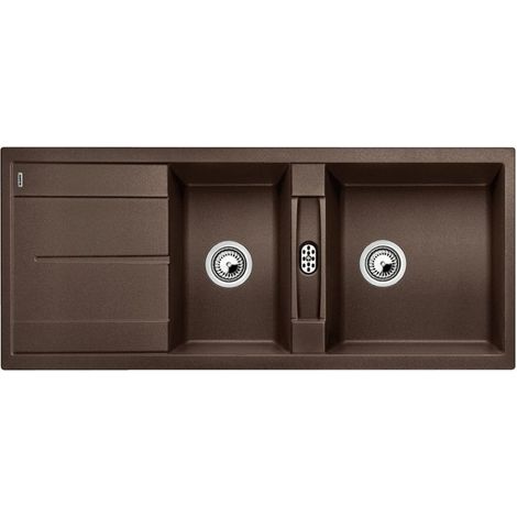 Evier Blanco Metra 8S Silgranit - CAFE - Vidage : Manuel