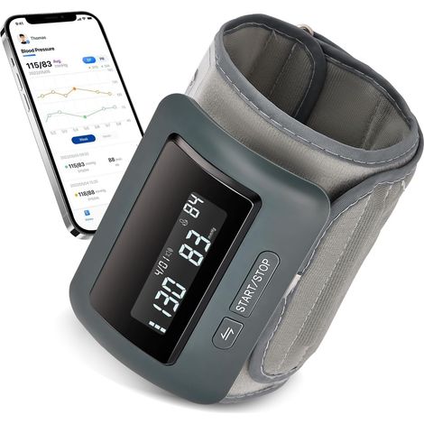 Tensiómetro Brazo - Bluetooth - Pantalla LCD - Para Seguimiento Salud - 1 Unidad (1/5)