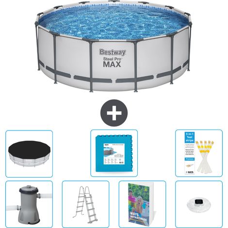 Bestway Bestway Steel Pro MAX Ronde - 427x84 cm - 8-pièces S674 (1/4)