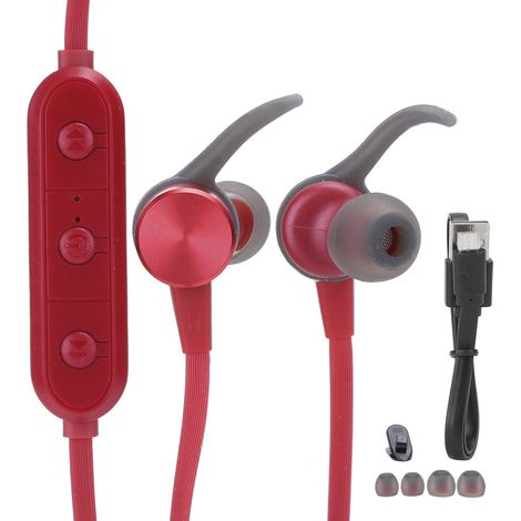 Écouteurs Bluetooth Sportifs S3, Casque Audio à Collier Portable avec Microphone pour Téléphone (1/5)
