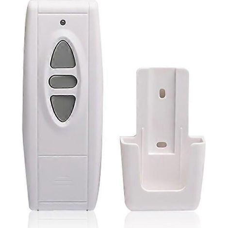 Télécommande pour volet roulant, télécommande universelle pour portail 433,92 MHz, duplicata de télécommande pour porte de garage à 3 boutons, stores électriques et autres. (1/5)