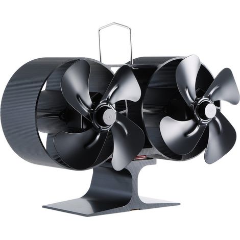 Ventilateur de cheminée, ventilateur à bois à puissance thermique cycle thermique silencieux de protection de l× (1/4)