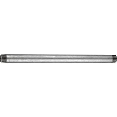 Cornat, VZS5301260, Zincato capezzolo tubo di 1/2 "x 600 mm
