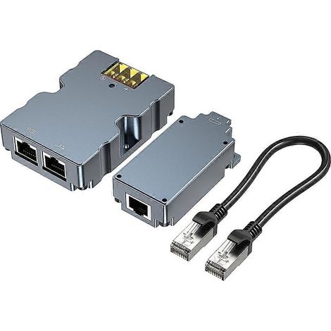 Starlink 320W High Performance Gigabit PoE Injector Combo Kit, 48V DC, und RJ45 Adapter für Starlink Satellitenschüssel. (1/5)