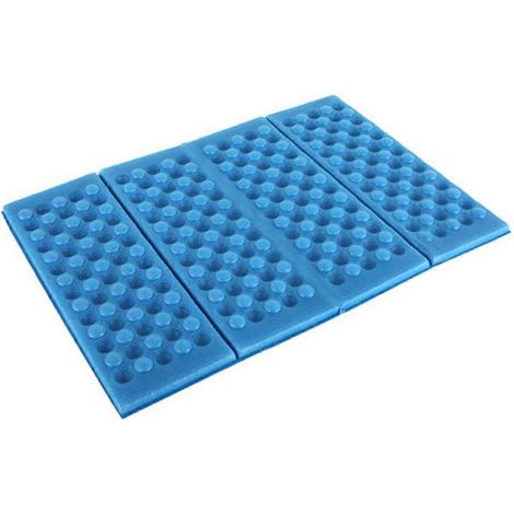 Tapis de sol pliable bleu résistant à l'humidité pour le camping (1/5)