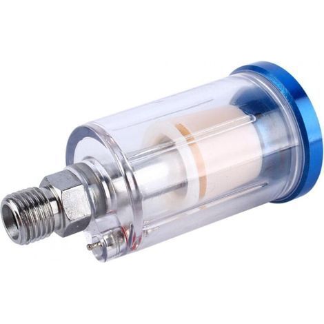 for Automotive Refinishing, Water Trap Paint HVLP Gravity Spray Disposable Feed Water Oil Separator Gun Male and Female Thread Compressor Air Line (1/5)