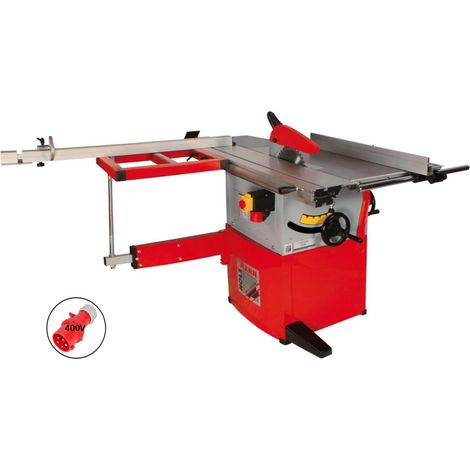 Banco sega squadratrice per legno Holzmann ts250fl 400v