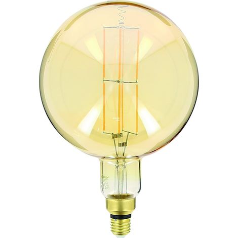 Ampoule Géante PS160 Culot E27 - Grosse Ampoule Vintage E27 LED Angle Éclairage 320° - Grosse Ampoule E27 8W Équivalant 60W 800 Lm - Ampoule Filament E27 Lumière Blanc Chaud - RFDGE500B200AD (1/5)